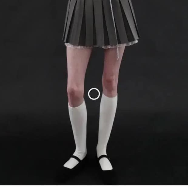 (오늘만) 새상품 드라이로즈 피아노 스커트 그레이 s