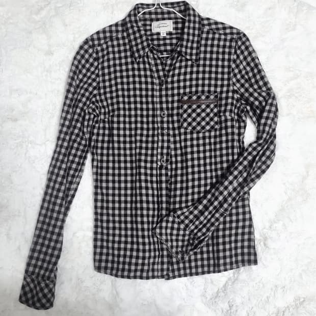 리바이스 시그니처 체크 남방 90 셔츠 긴팔