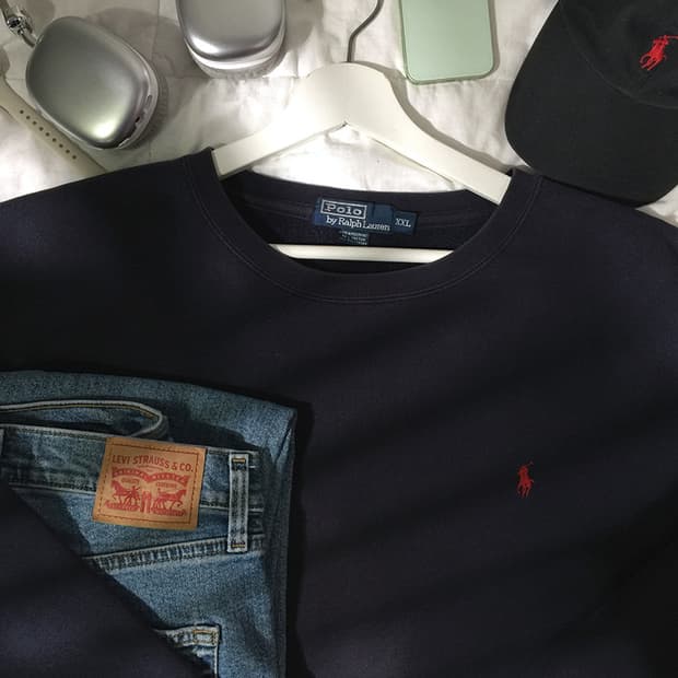 (MAN) 폴로랄프로렌 스웻 맨투맨 XL