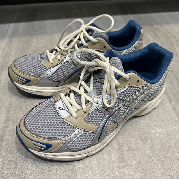 아식스 젤 1130 오이스터 그레이 퓨어 실버 280