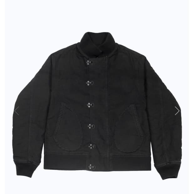 The geeks Hook deck jacket - Black L사이즈