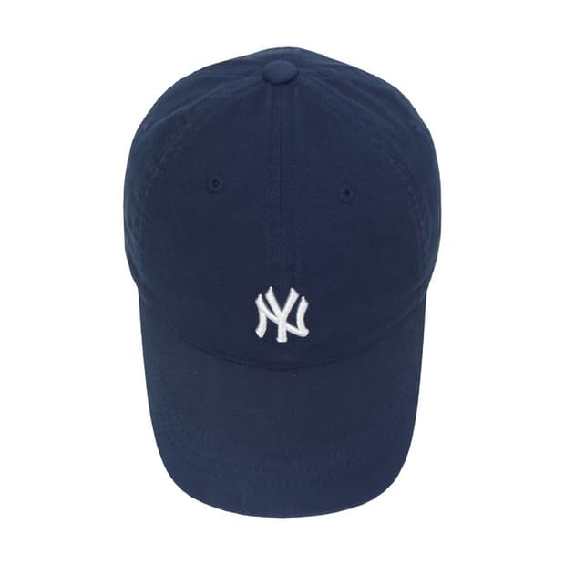 MLB 뉴욕양키스 네이비 스몰 로고 볼캡