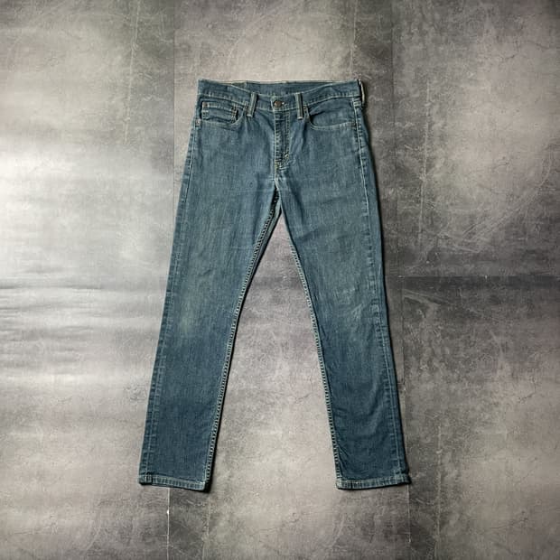 LEVI'S 리바이스511 슬림 스트레이트핏 코튼 데님 팬츠 A00602