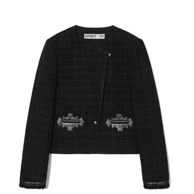 Openyy) tweed western jaket