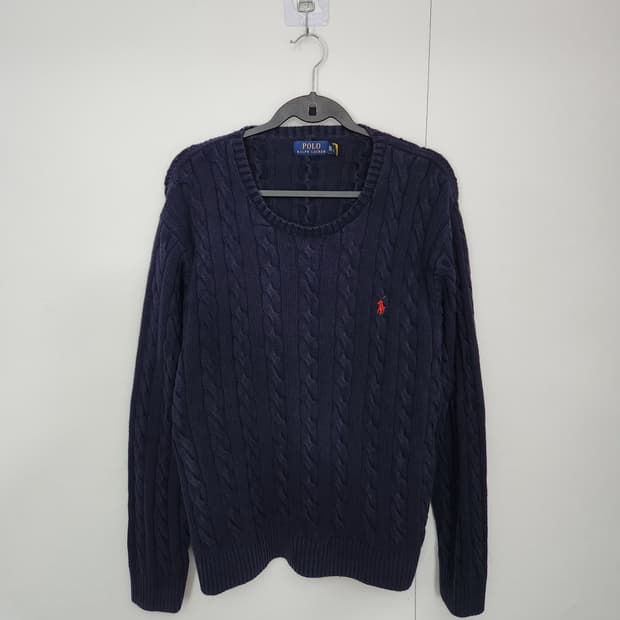 폴로랄프로렌 110 꽈배기니트 케이블니트
