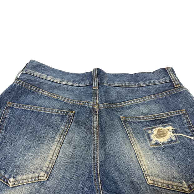 돌체앤가바나 00s 14 골드 플레이트 데님