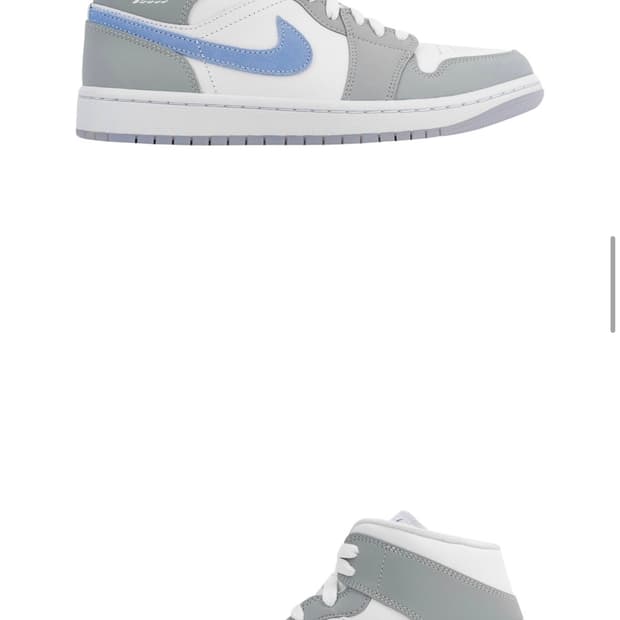 (W) 조던 1 미드 울프 그레이