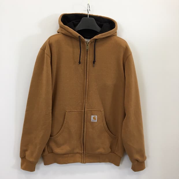 칼하트 써멀 후드집업 105 카멜브라운 