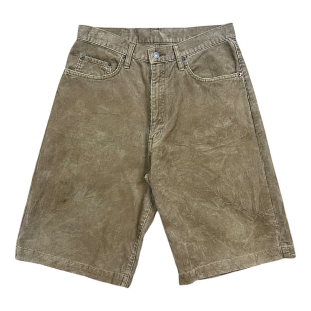 M) 에드윈 JPN 베이지 골덴 반바지 BC-021