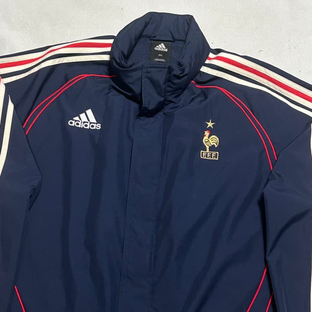 105 아디다스 프랑스 올드스쿨 바람막이 자켓