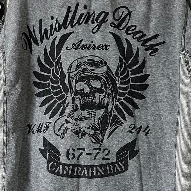 avirex whistling death 트랙탑 (rare)