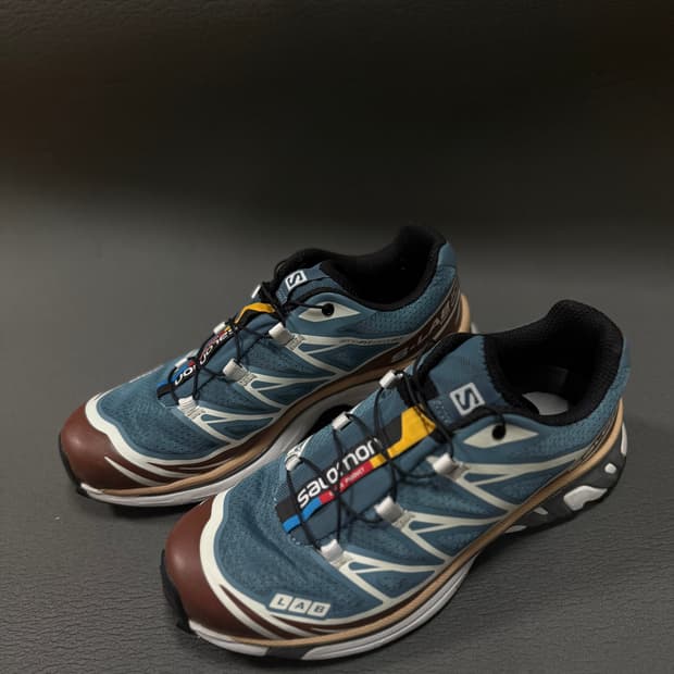 살로몬 XT-6 Aegean Blue Tortoise Shell