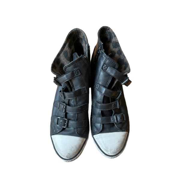 Ash 아쉬 웨지힐 블랙 38