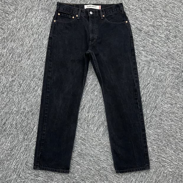 (허단39)00'S 리바이스 505 워싱블랙-M1125