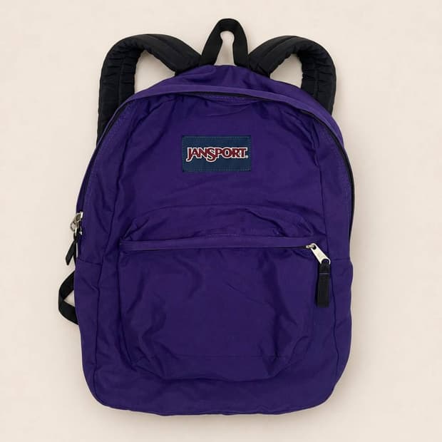 jansport 잔스포츠 퍼플 백팩