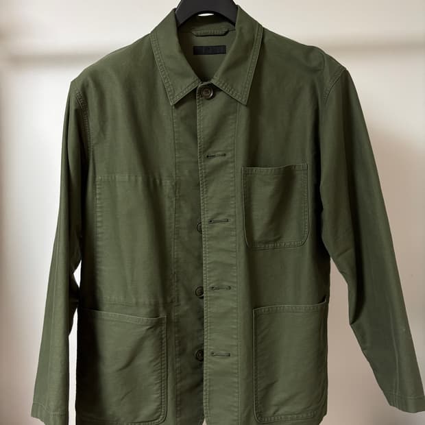 유니클로 유틸리티 워크 자켓 카키 m