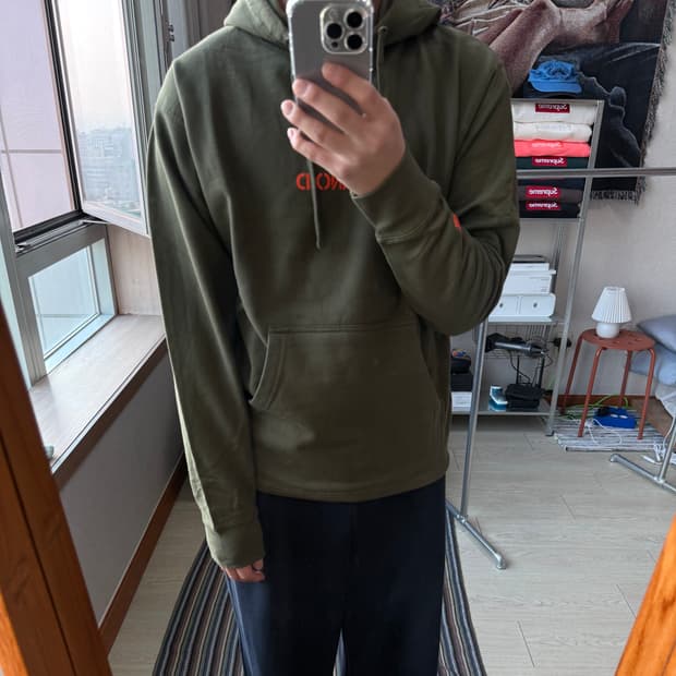 안티소셜소셜클럽 언디핏 후드티