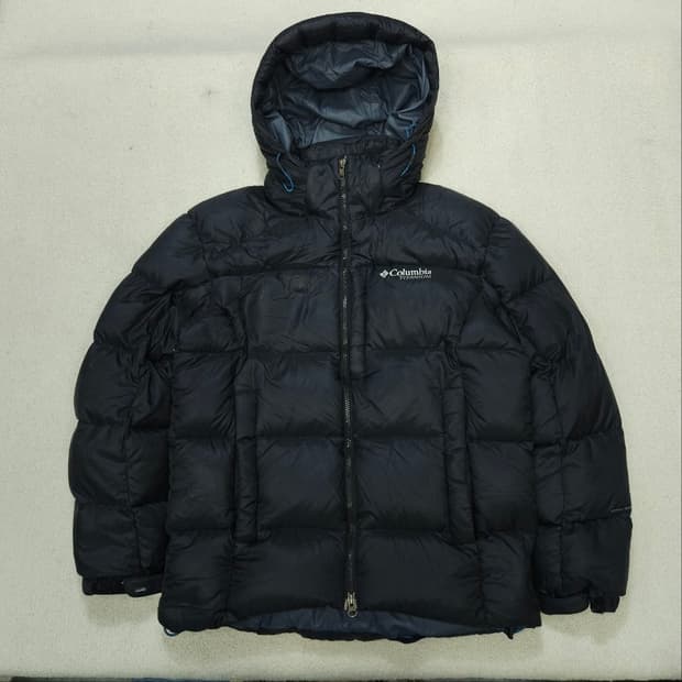 컬럼비아 티타늄 후드 패딩 M