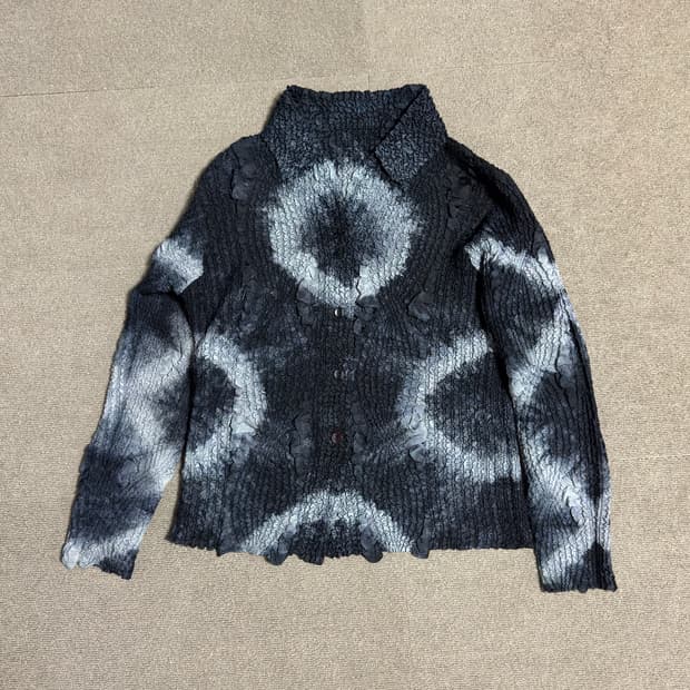 플리츠 주름 블라우스 셔츠