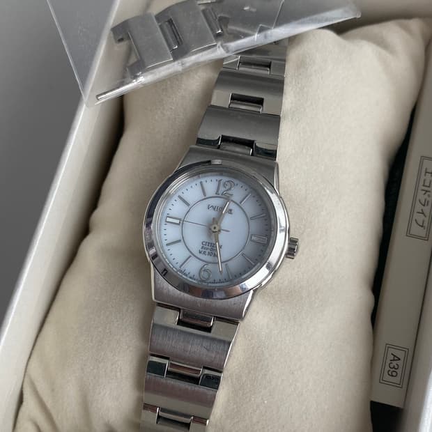 Citizen 시티즌 Eco-drive 에코드라이브 쿼츠 아이스블루