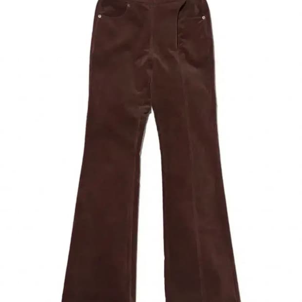 미스치프 코듀로이 부츠컷 팬츠 브라운s