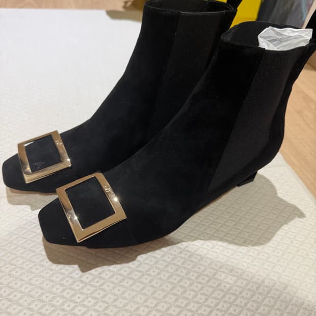 로저비비에 스웨이드 부츠