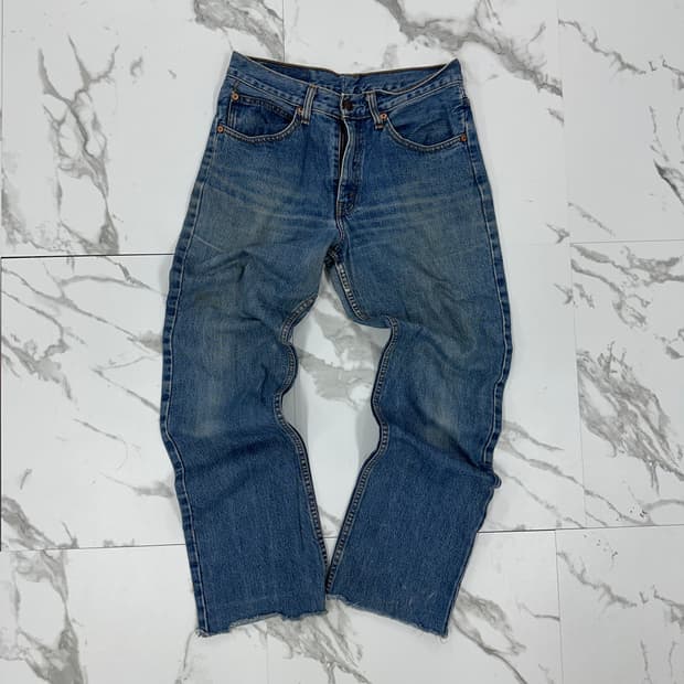 Levi's 리바이스 217 오렌지탭 컷오프 데님