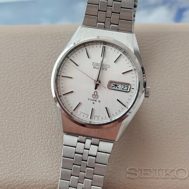 Seiko 세이코 쿼츠 Type II Day-Date 1977