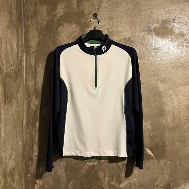 풋조이 FJ 반집업 긴팔