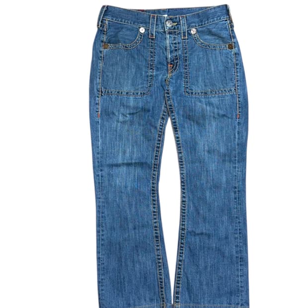 트루릴리전 tony big t 부츠컷 데님