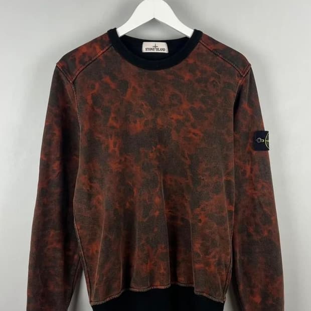 한정판 스톤아일랜드 카모플라주 맨투맨