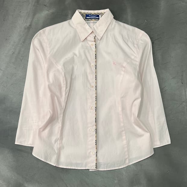  버버리 블루라벨 긱시크 셔츠 y14935