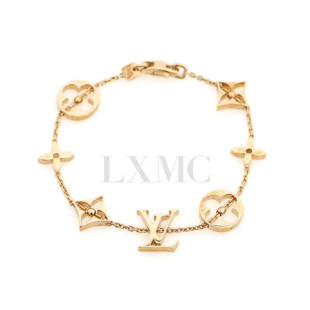루이비통 모노그램 이딜 블라썸 팔찌 골드 브레이슬릿