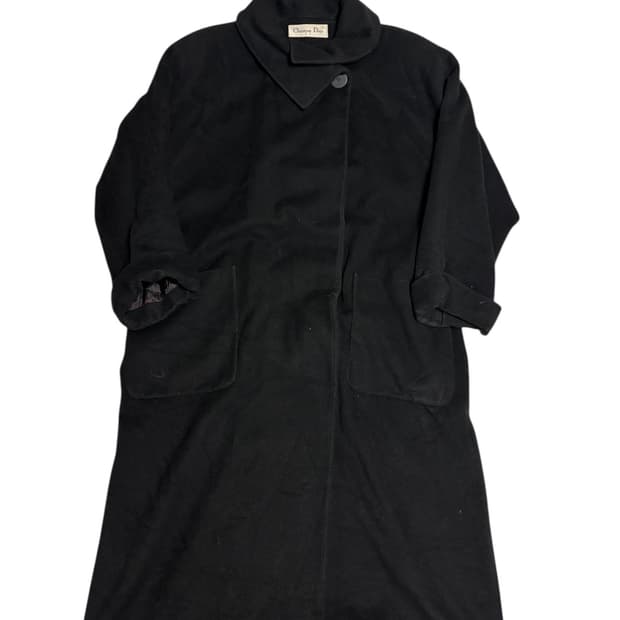 [정품] 미제 올드 크리스찬 디올 블랙 발마칸 코트