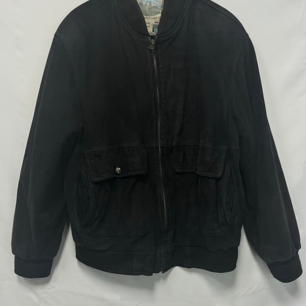 Phantom Suede Black Jacket