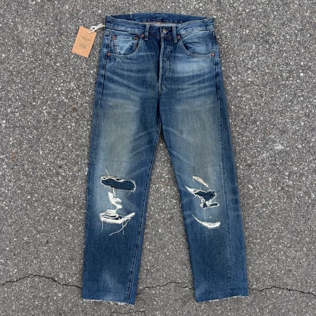 00s 리바이스 501XX 디스트로이드 데님 (28)  