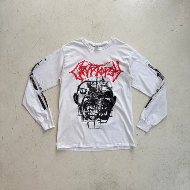 데스메탈 크립토시 Let This Dirt Define 롱슬리브 M