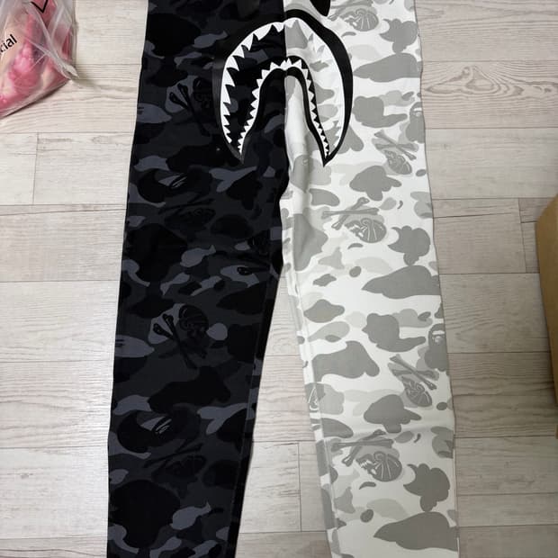 베이프 네이버후드 스웻팬츠