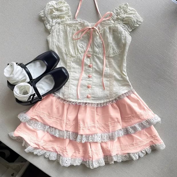 로리타 st 투피스 