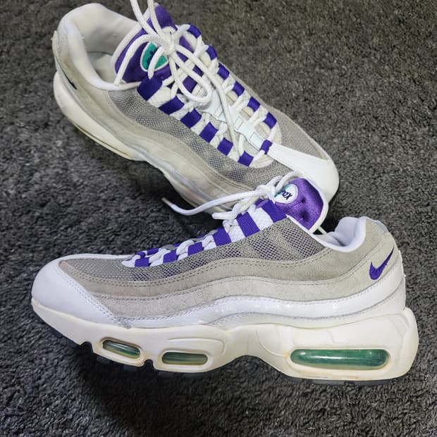 나이키 에어맥스95 보라매쉬 스네이크스킨 265