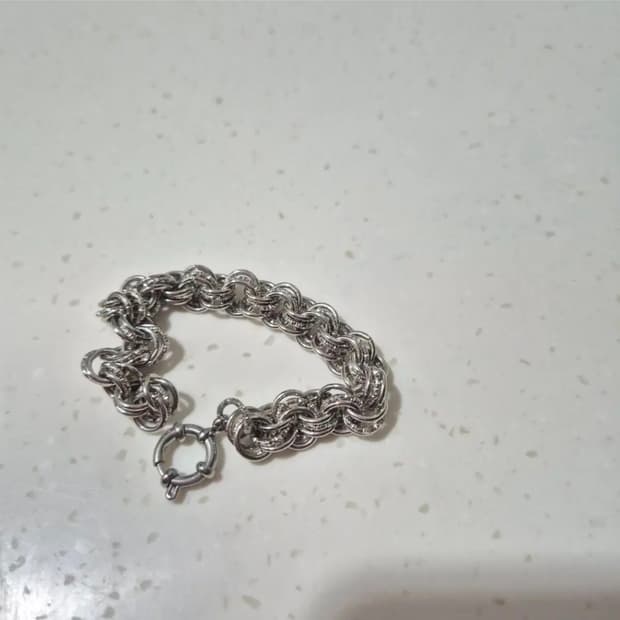 써지컬 쓰리 링 팔찌