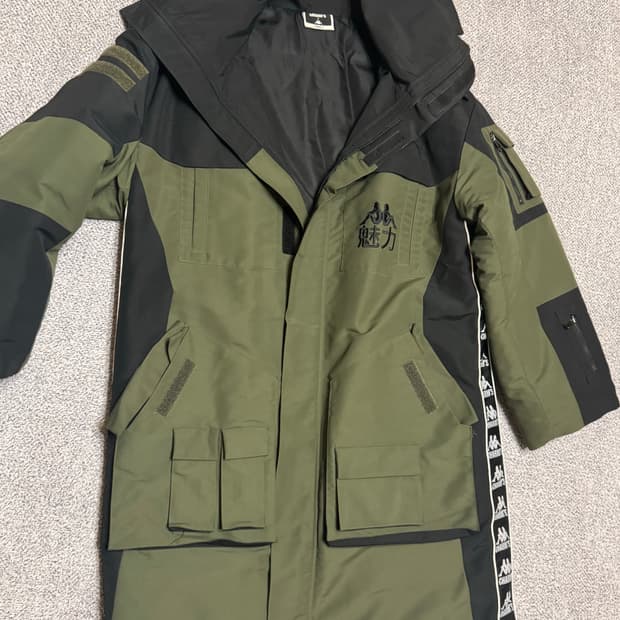 카파x참스 패디드 야상 (한정판) 