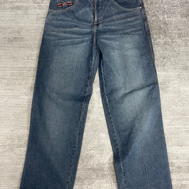 90s mf 마쟈플라바 데님 와이드핏