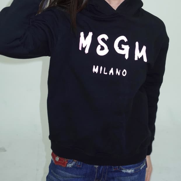 msgm후드(블랙핑크)