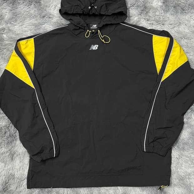 뉴발란스 우븐 후드 아노락 자켓 XL