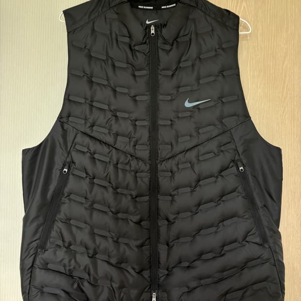 [XL] 나이키 써마핏 ADV 레펠 다운 러닝 베스트 블랙