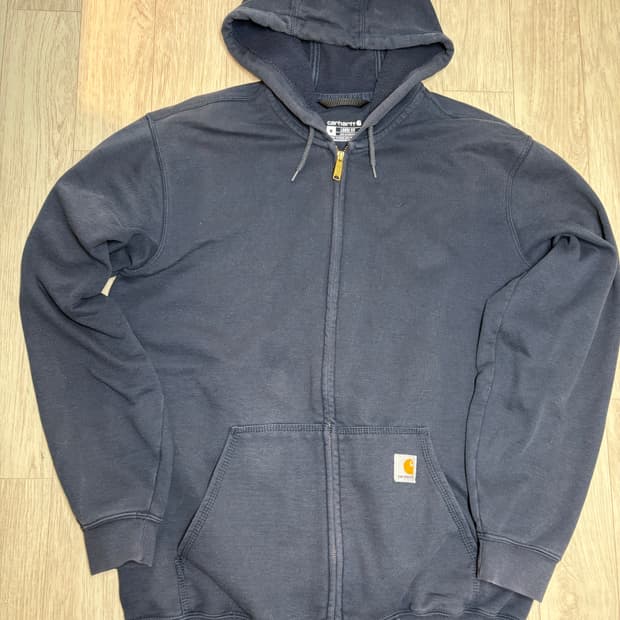 칼하트 루즈핏 후드집업 네이비 M