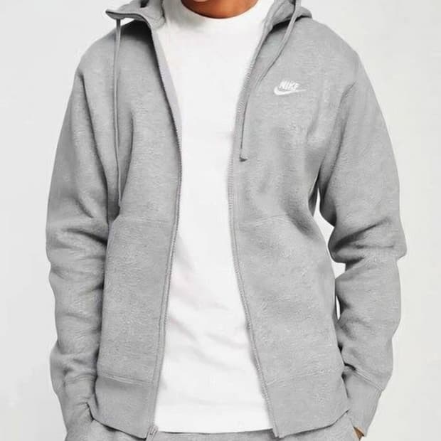 나이키 클럽 기모 후드집업 95