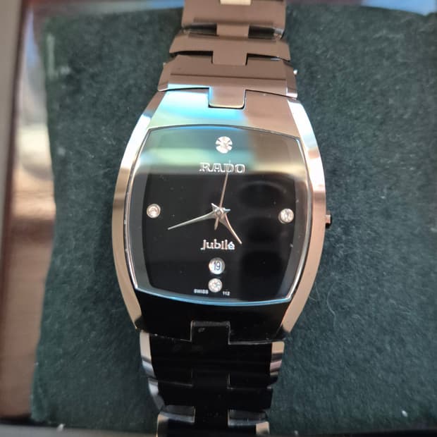 (남녀공용) 라도 쥬빌레 세라믹 블랙시계
