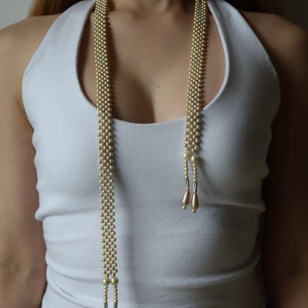 classic pearl necklace